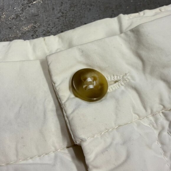 Pal Zileri Chinos White Cotton Pants Tech Lightweight Italy 32x31 - Picture 3 of 10